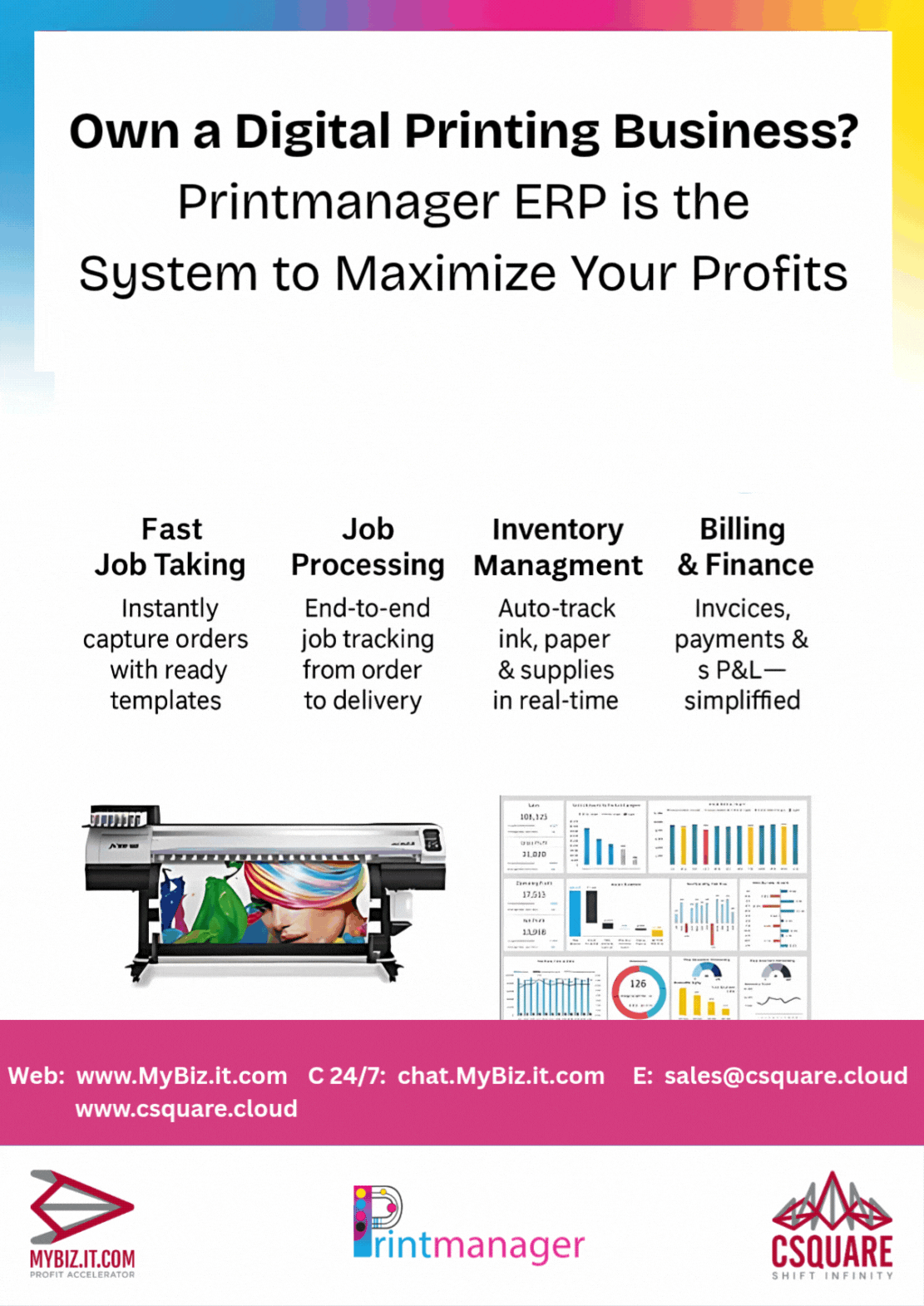 Digital printing industry